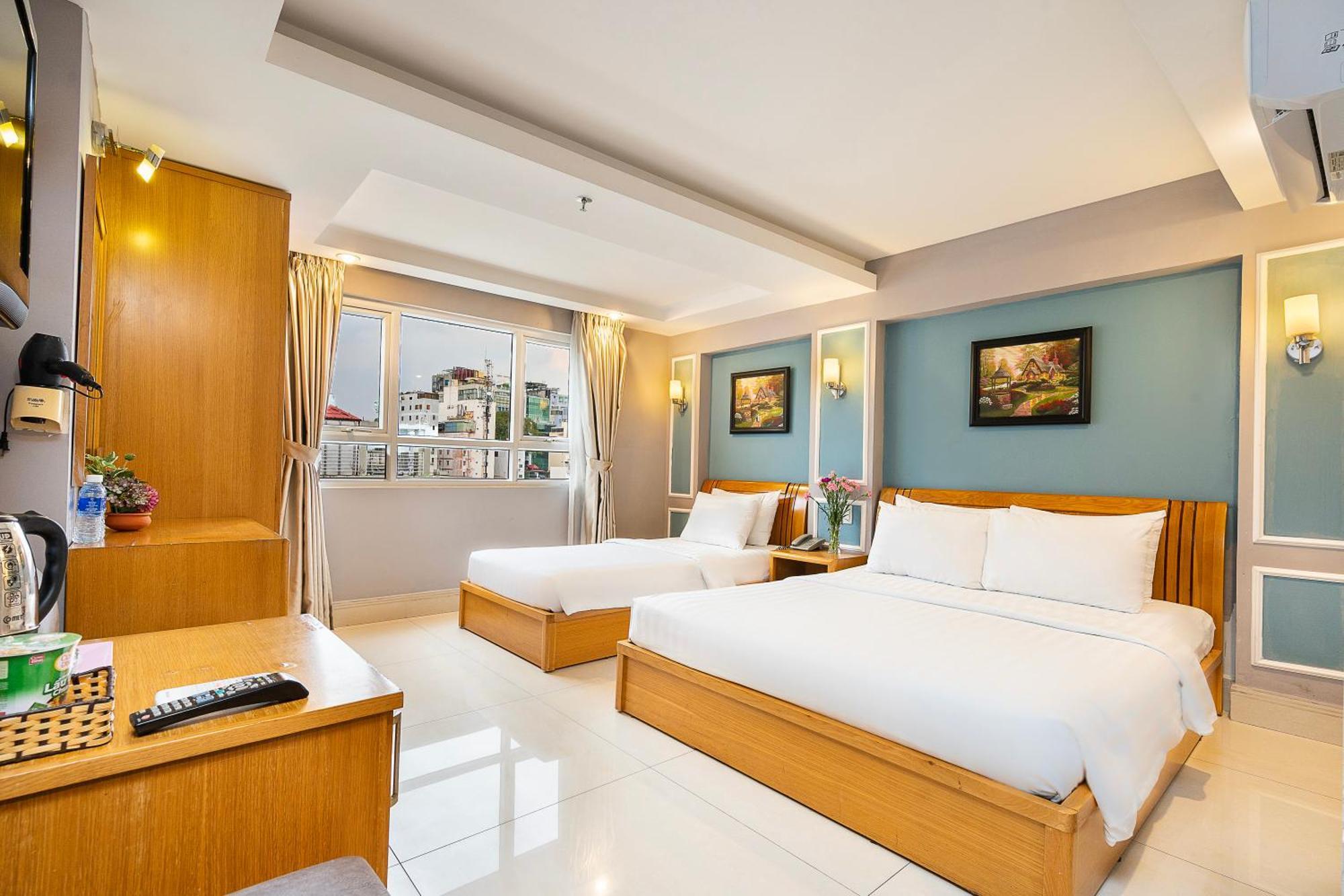Lucky Star Hotel - Ben Thanh Хошимин Экстерьер фото